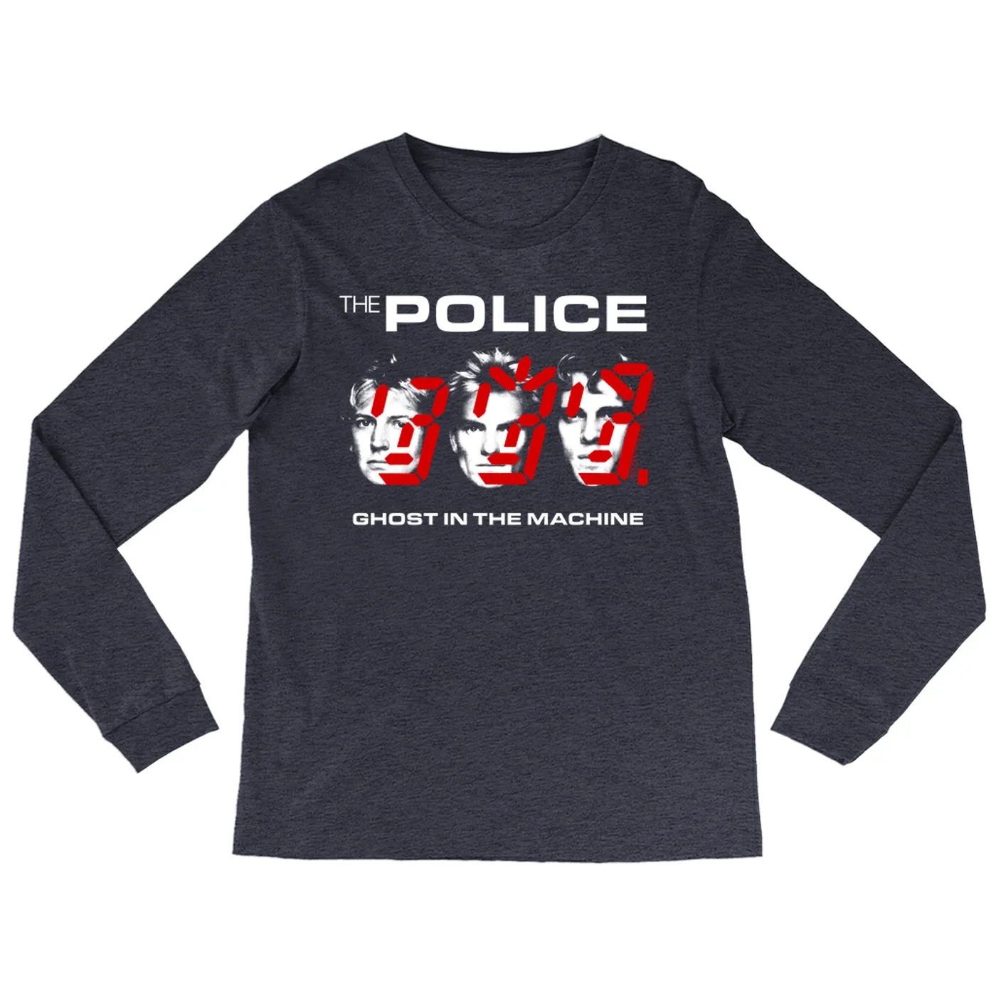 The Police Long Sleeve Shirt | Double Image Ghost In The Machine The Police Shirt