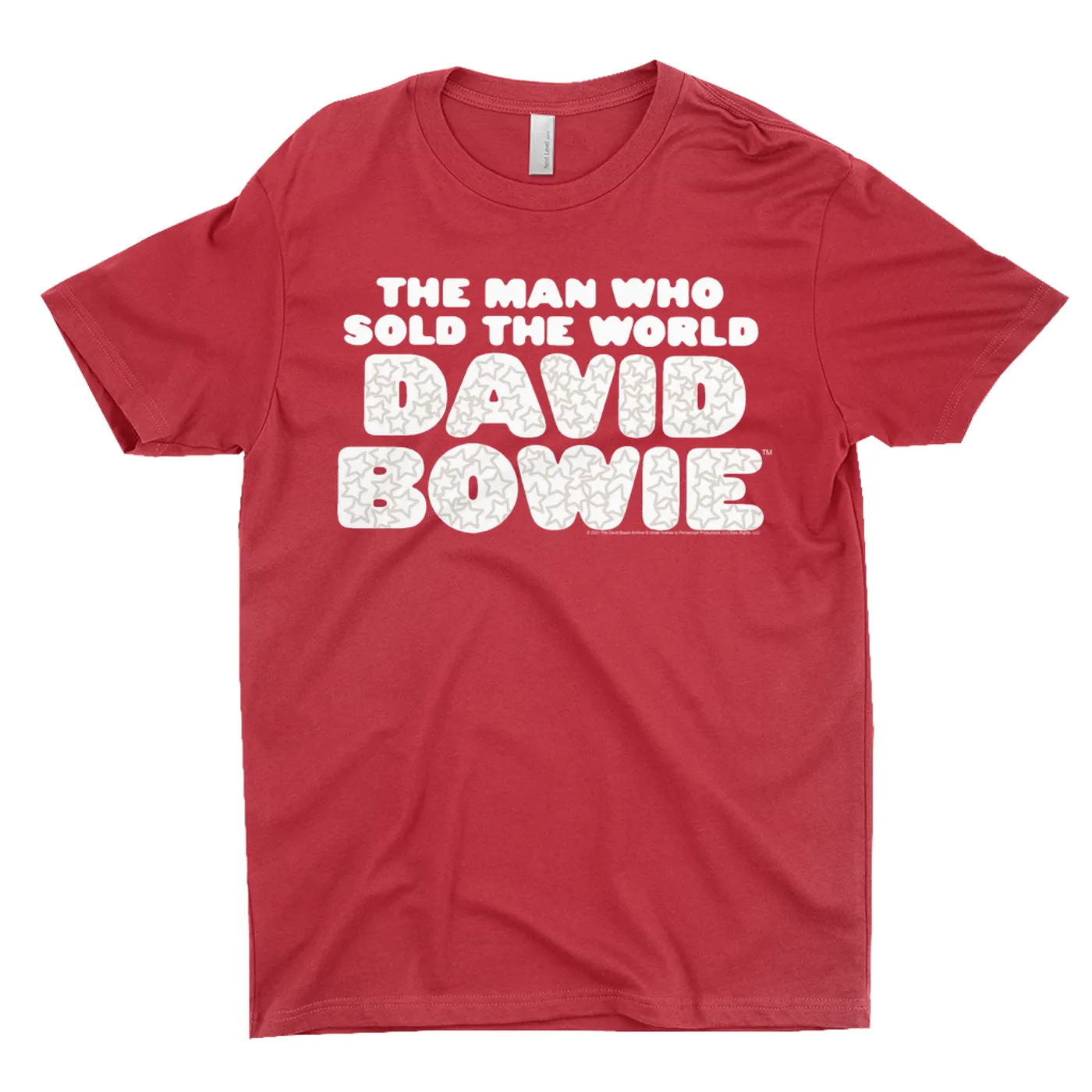 David Bowie T-Shirt | The Man Who Sold The World Large Logo David Bowie Shirt