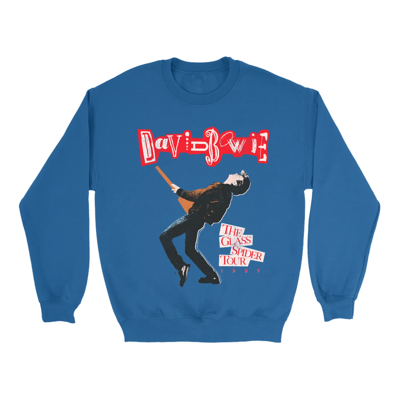 David Bowie Sweatshirt | The Glass Spider Tour Album Design David Bowie Sweatshirt