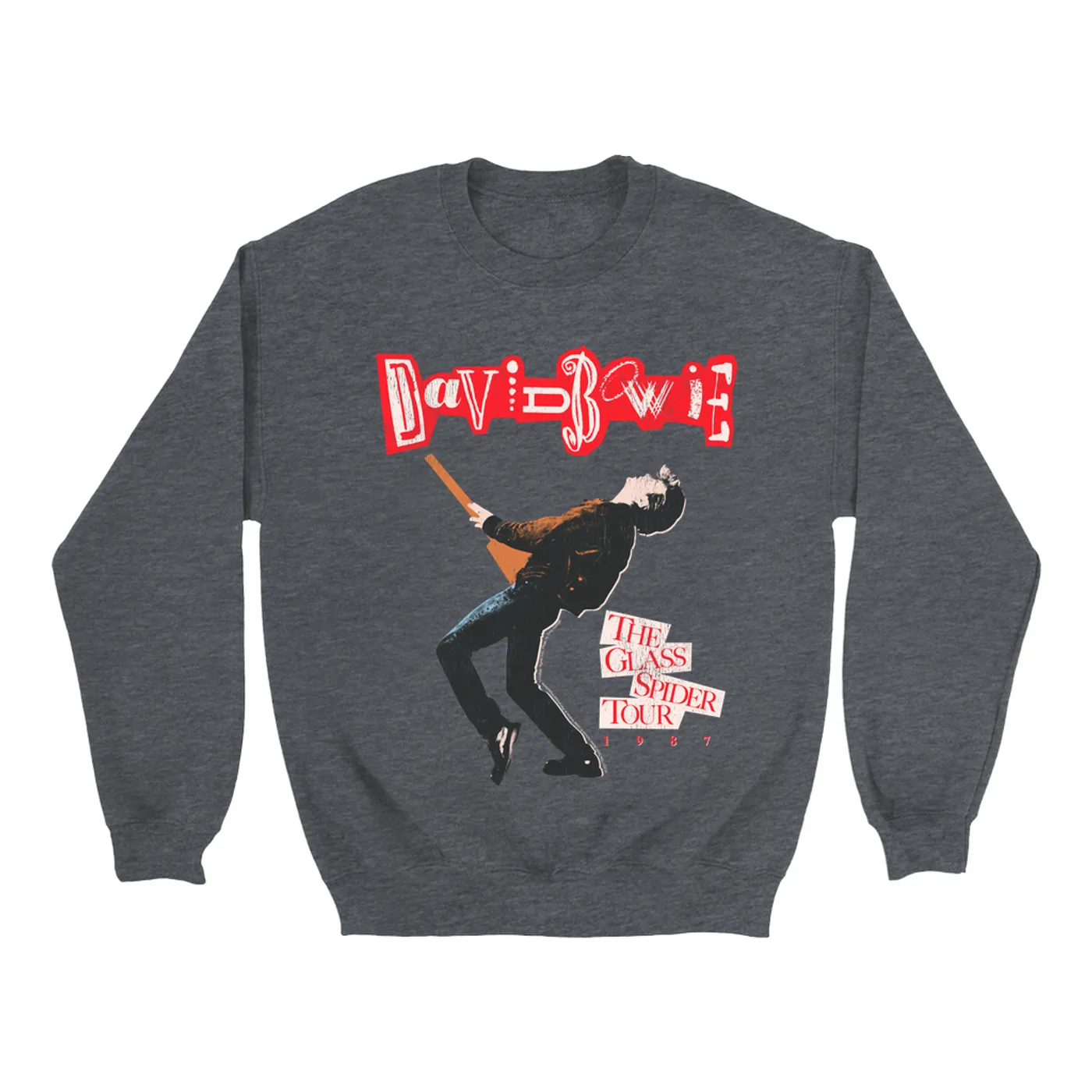 David Bowie Sweatshirt | The Glass Spider Tour Album Design David Bowie Sweatshirt