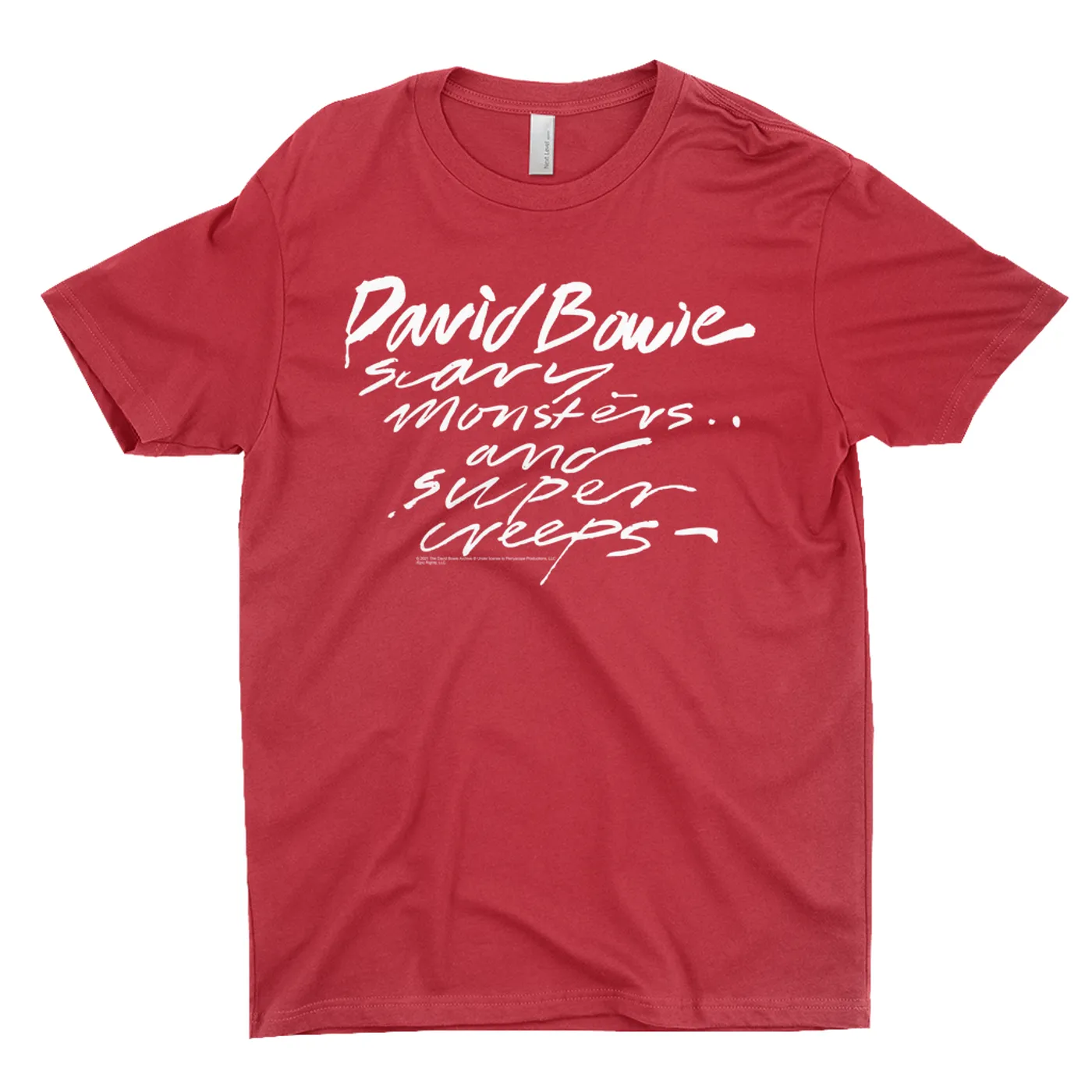David Bowie T-Shirt | Scary Monsters And Super Creeps David Bowie Shirt