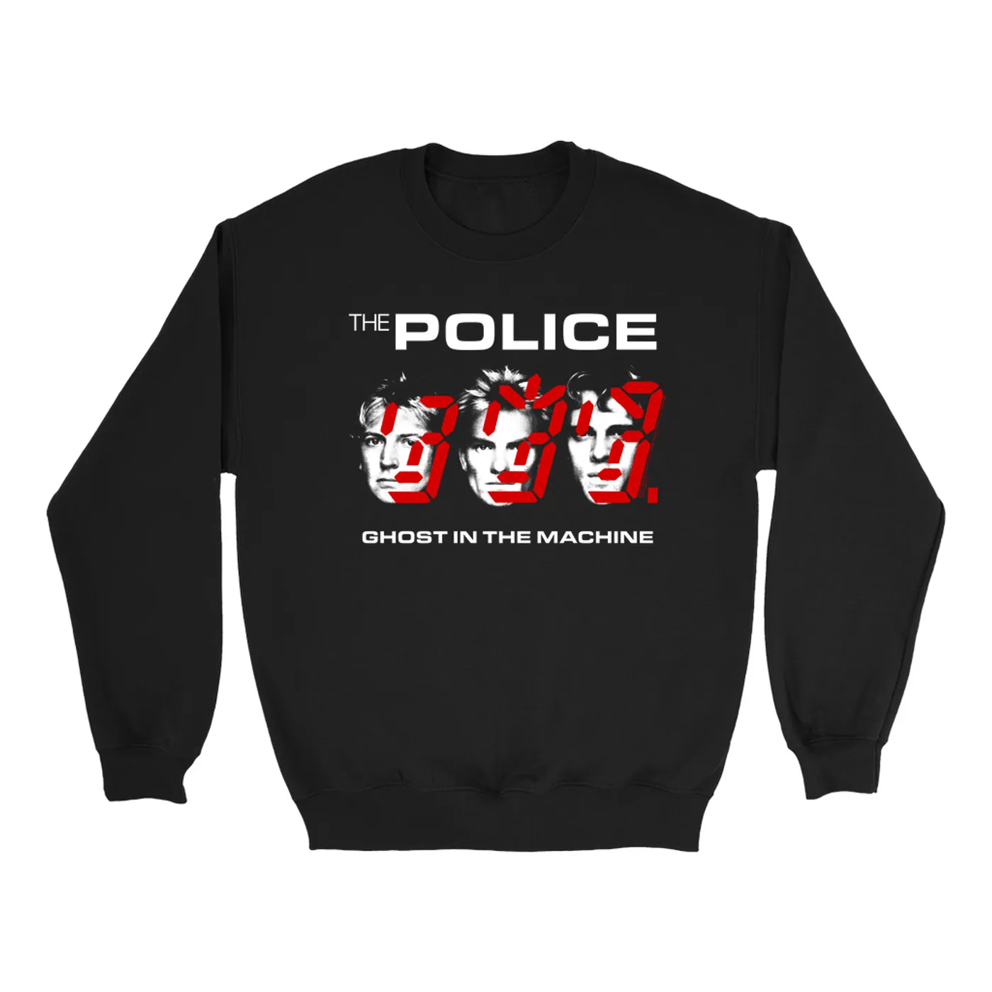 The Police Sweatshirt | Double Image Ghost In The Machine The Police Sweatshirt
