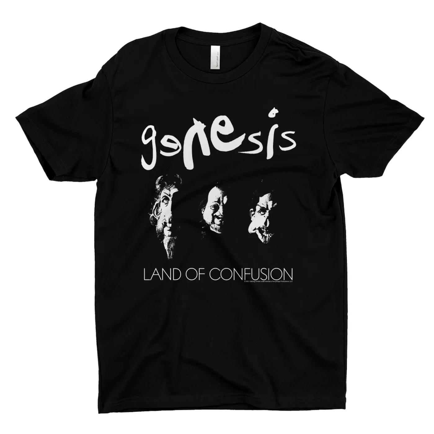 Genesis T-Shirt | Land Of Confusion Album Image Genesis Shirt