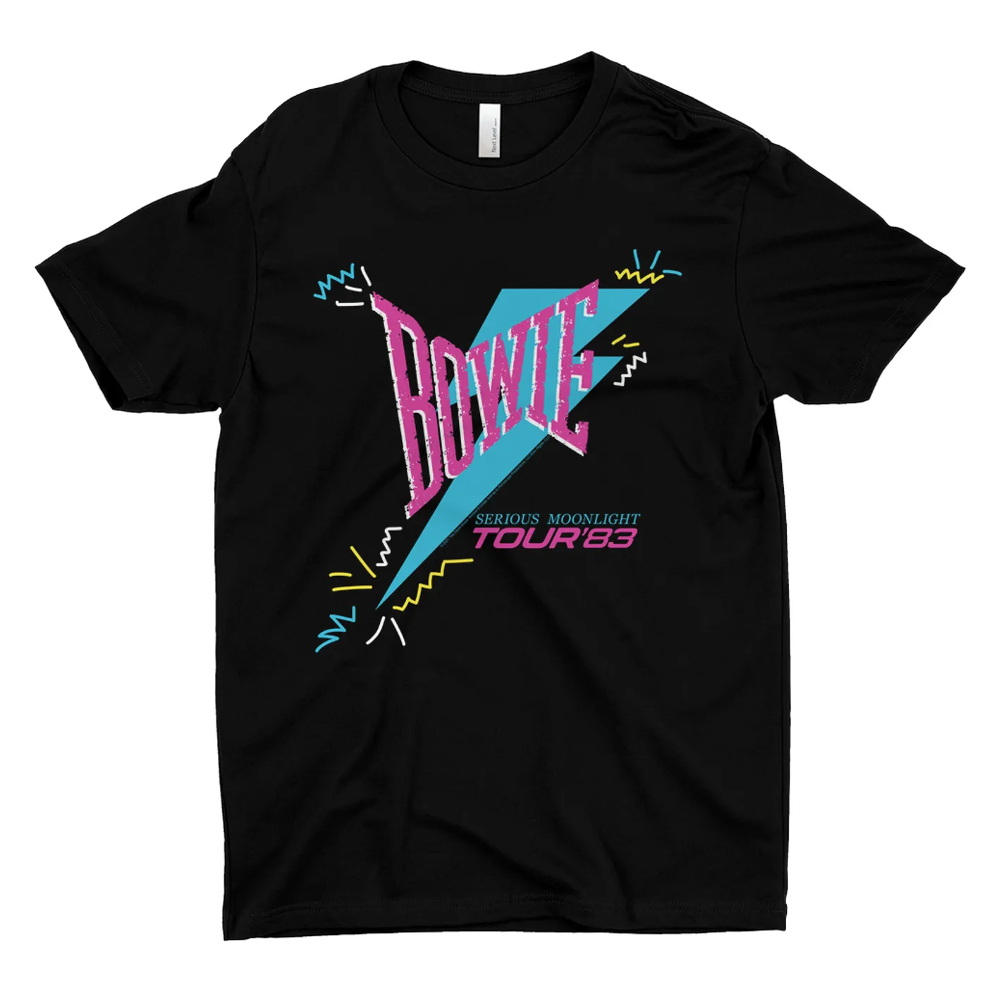 David Bowie T-Shirt | Serious Moonlight Party Image David Bowie Shirt (Merchbar Exclusive)