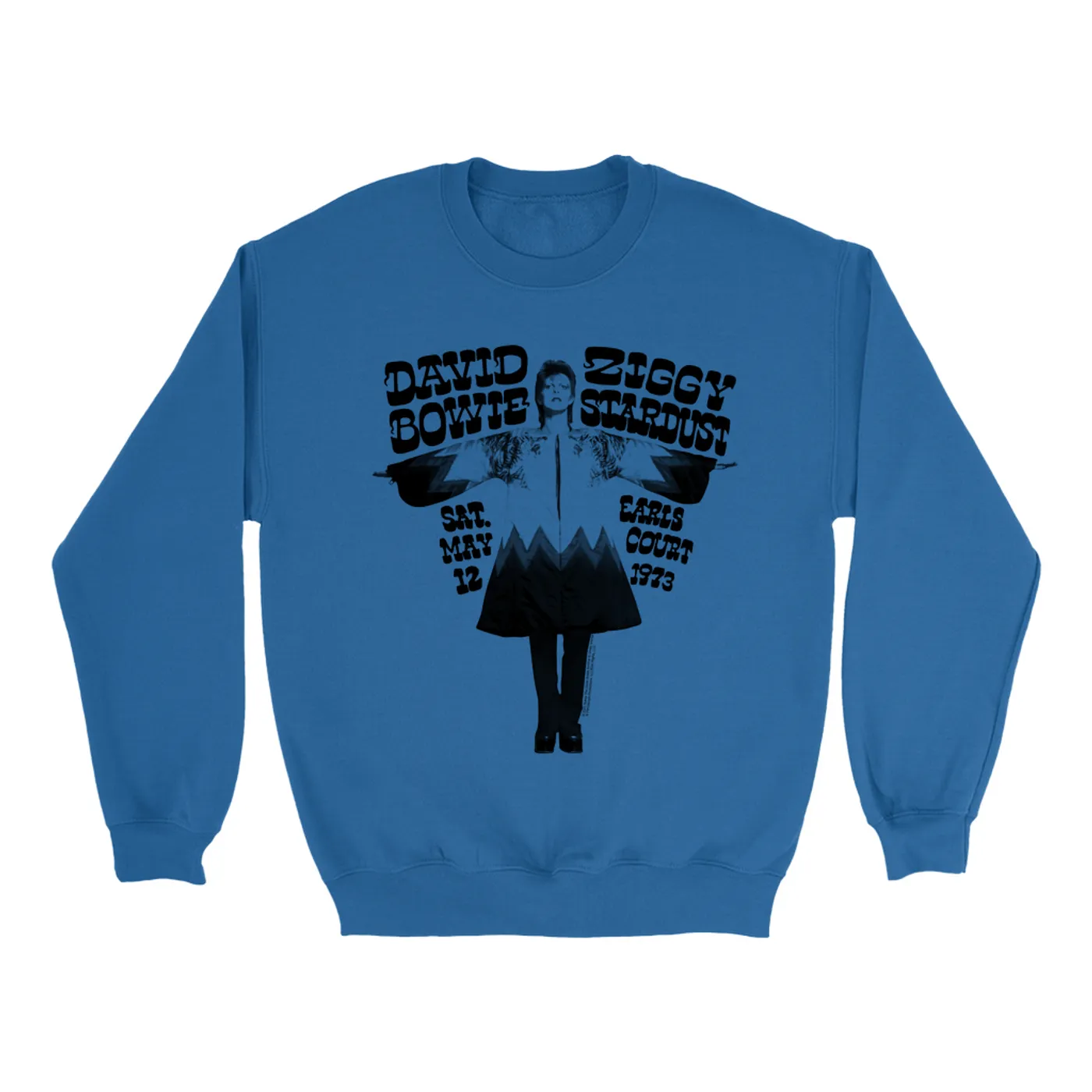 David Bowie Sweatshirt | 1973 Earl's Court Promotion David Bowie Sweatshirt (Merchbar Exclusive)