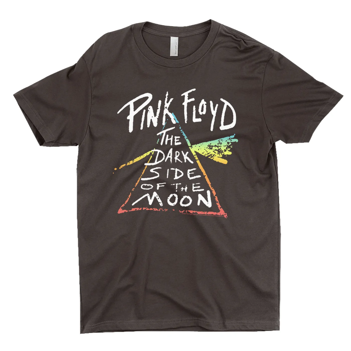 Pink Floyd T-Shirt | Color Sketch Dark Side Of The Moon Ombre Pink Floyd Shirt