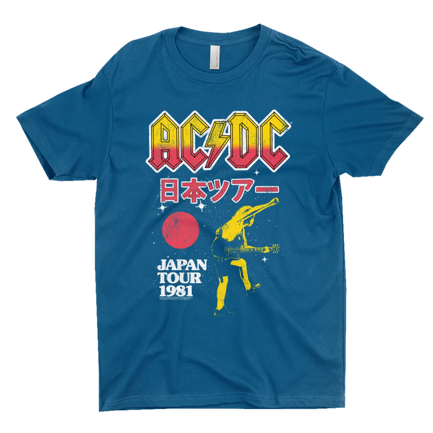 AC/DC T-Shirt | 1981 Japan Concert Promotion Shirt