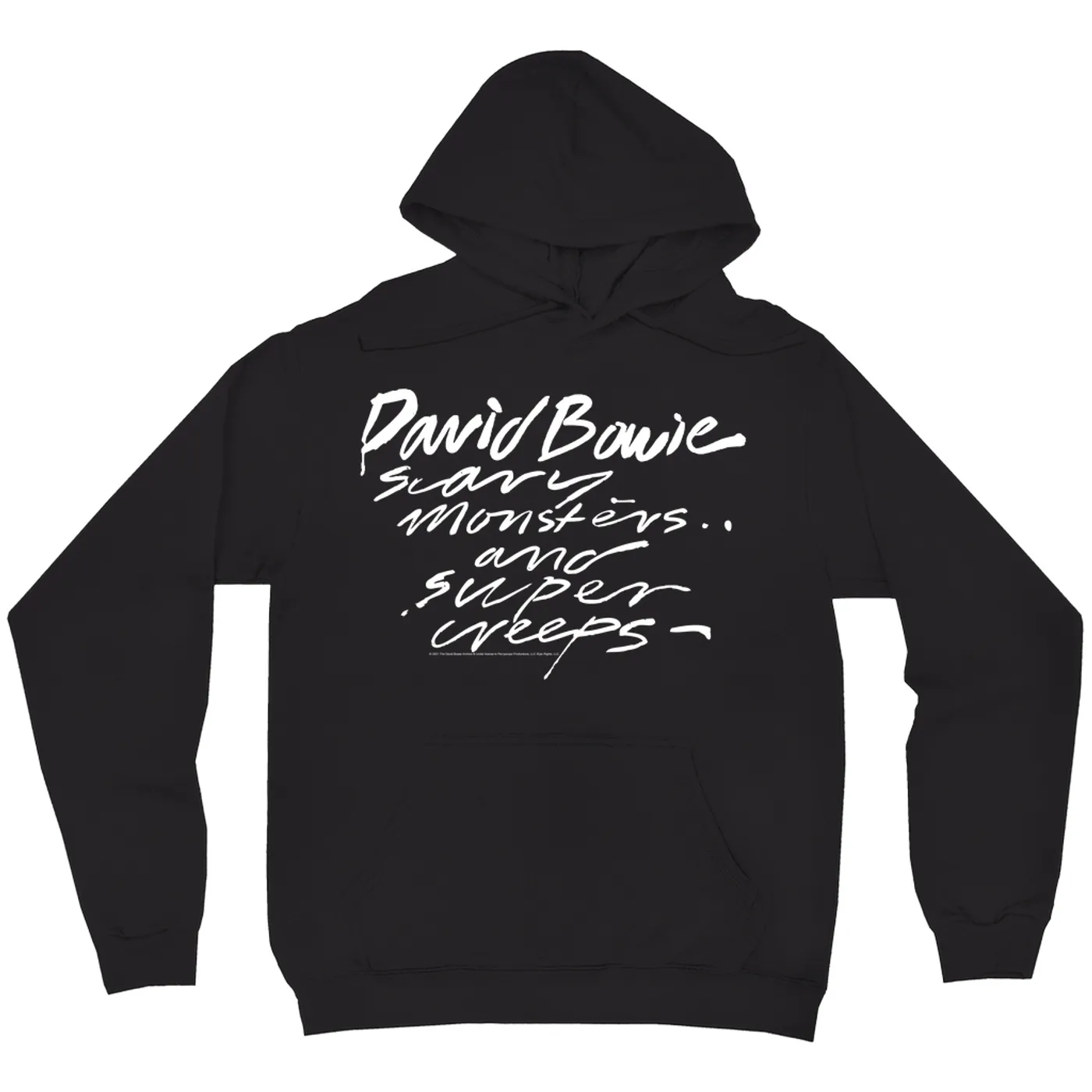 David Bowie Hoodie | Scary Monsters And Super Creeps David Bowie Hoodie