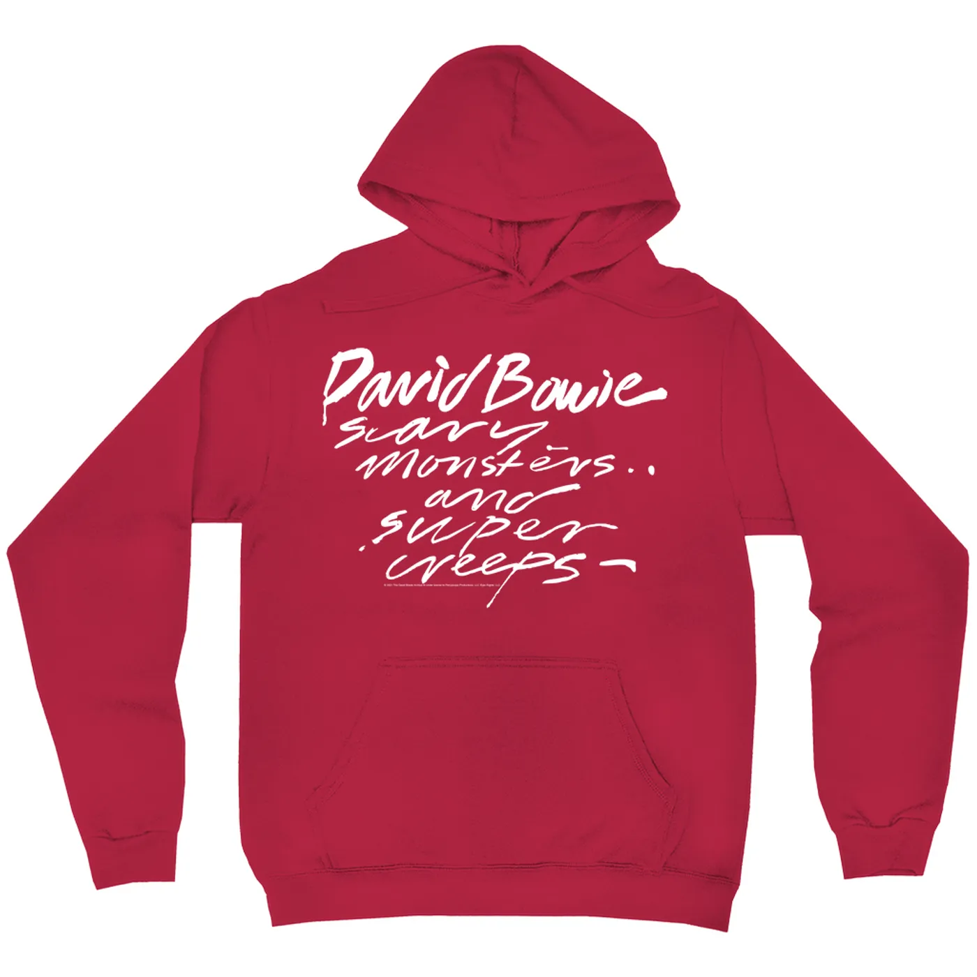 David Bowie Hoodie | Scary Monsters And Super Creeps David Bowie Hoodie