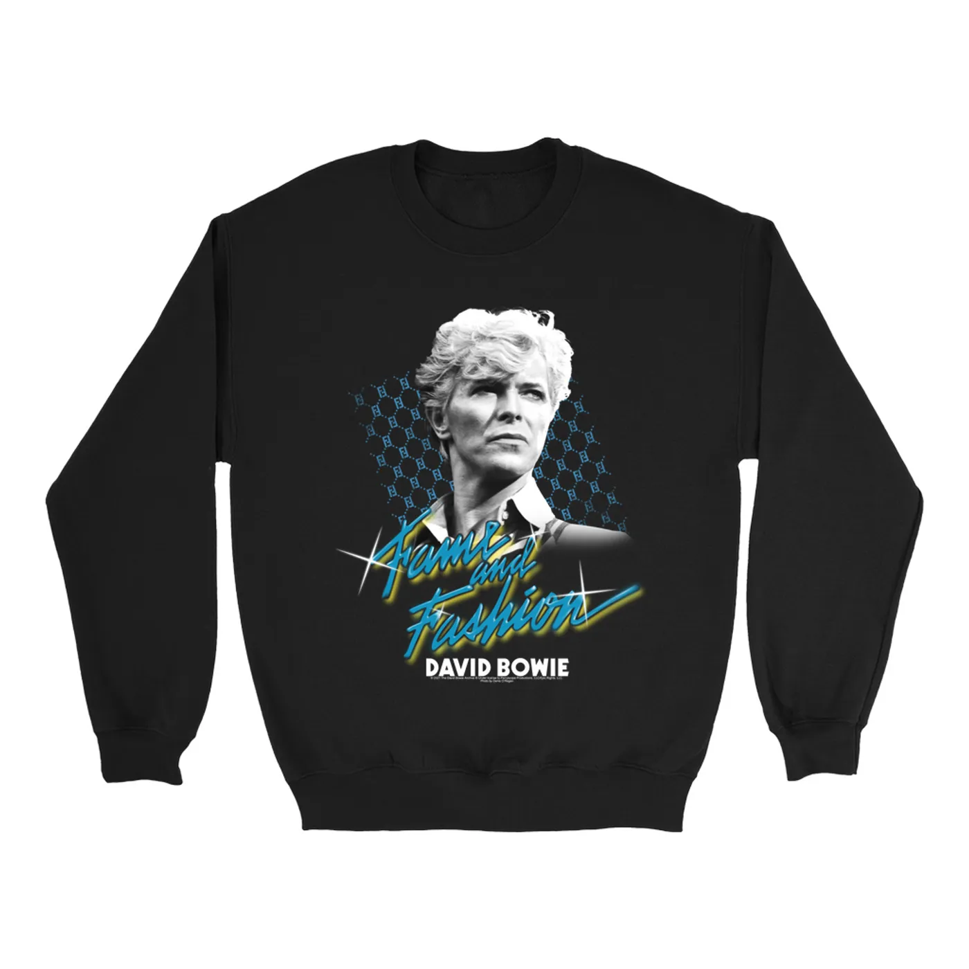 David Bowie Sweatshirt | Fame And Fashion Design David Bowie Sweatshirt (Merchbar Exclusive)