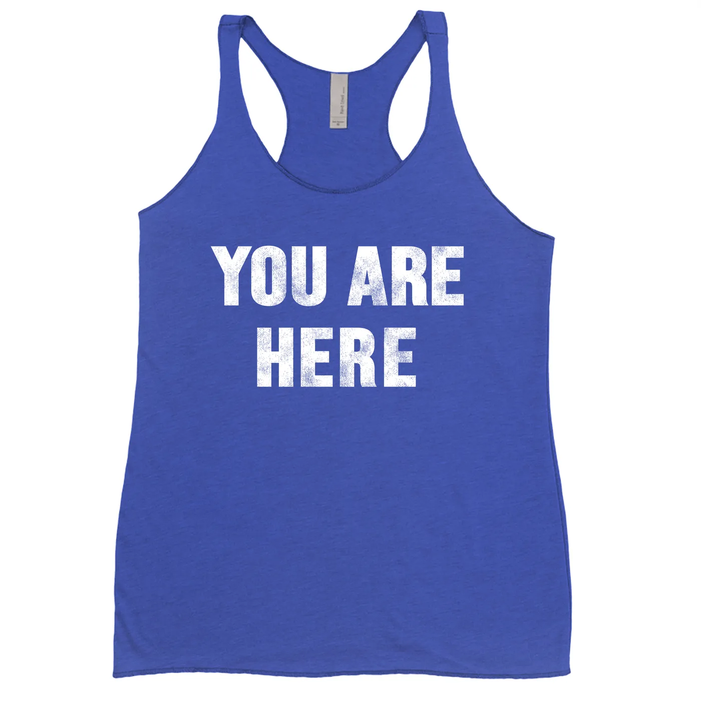 John Lennon Ladies' Tank Top | You Are Here Distressed Design Worn By John Lennon John Lennon Shirt