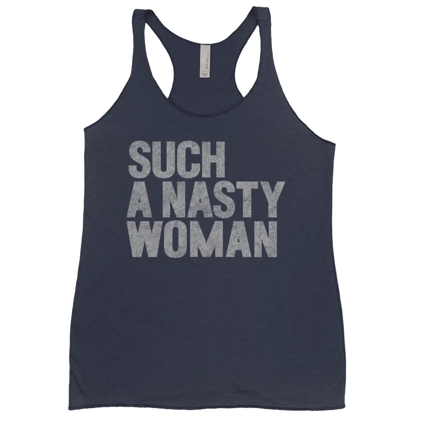 Joan Jett & the Blackhearts Ladies' Tank Top | Such A Nasty Woman Distressed Design Worn By Joan Jett Joan Jett Shirt