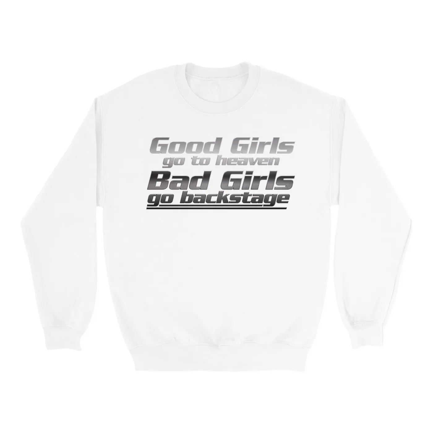 Merchbar Music Life Sweatshirt | Good Girl vs. Bad Girl Merchbar Music Life Sweatshirt