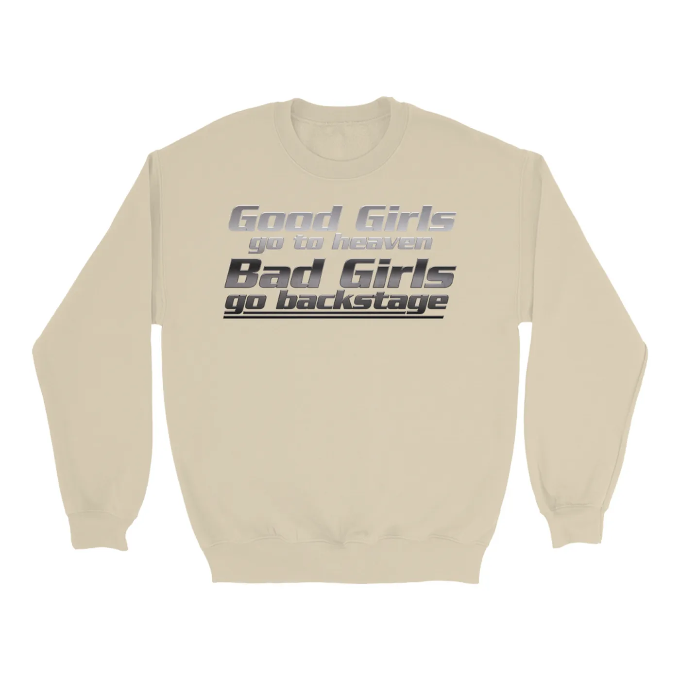 Merchbar Music Life Sweatshirt | Good Girl vs. Bad Girl Merchbar Music Life Sweatshirt