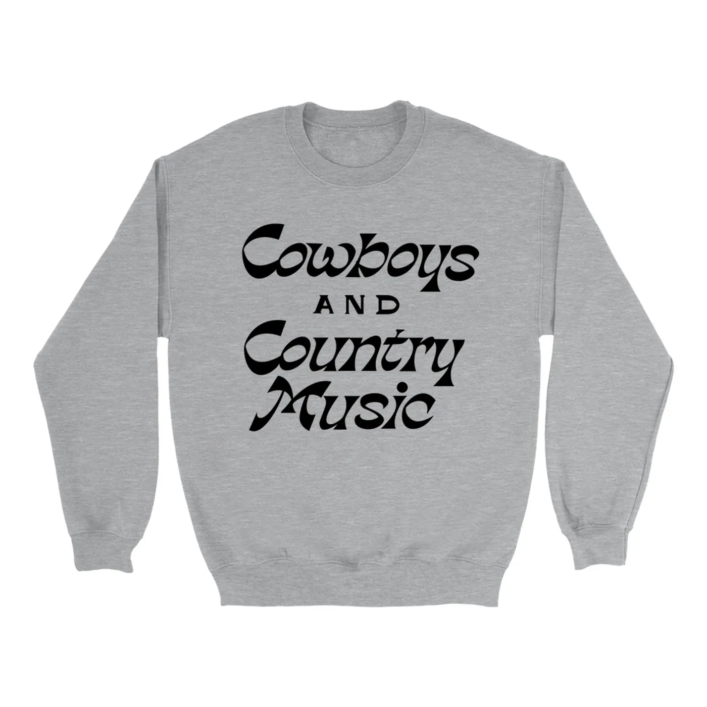 Merchbar Music Life Sweatshirt | Cowboys And Country Music Merchbar Music Life Sweatshirt
