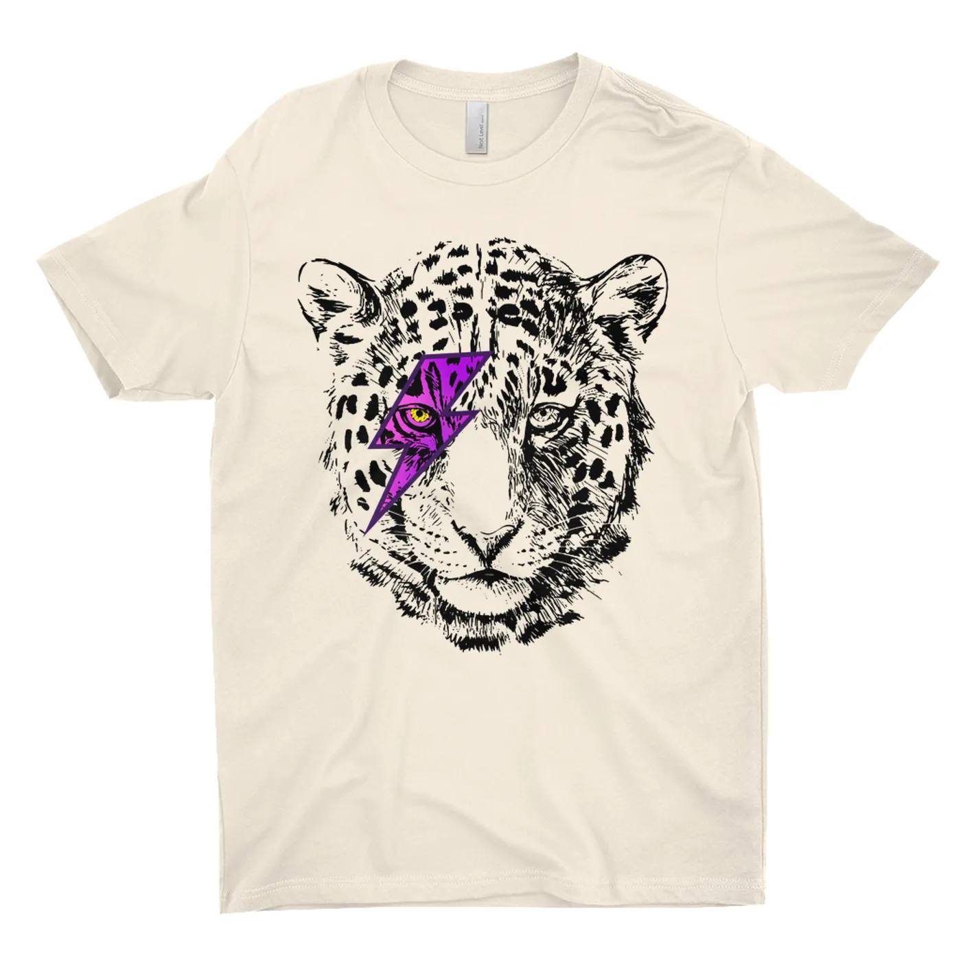 Merchbar Music Life T-Shirt | Glam Rock Leopard Merchbar Music Life Shirt