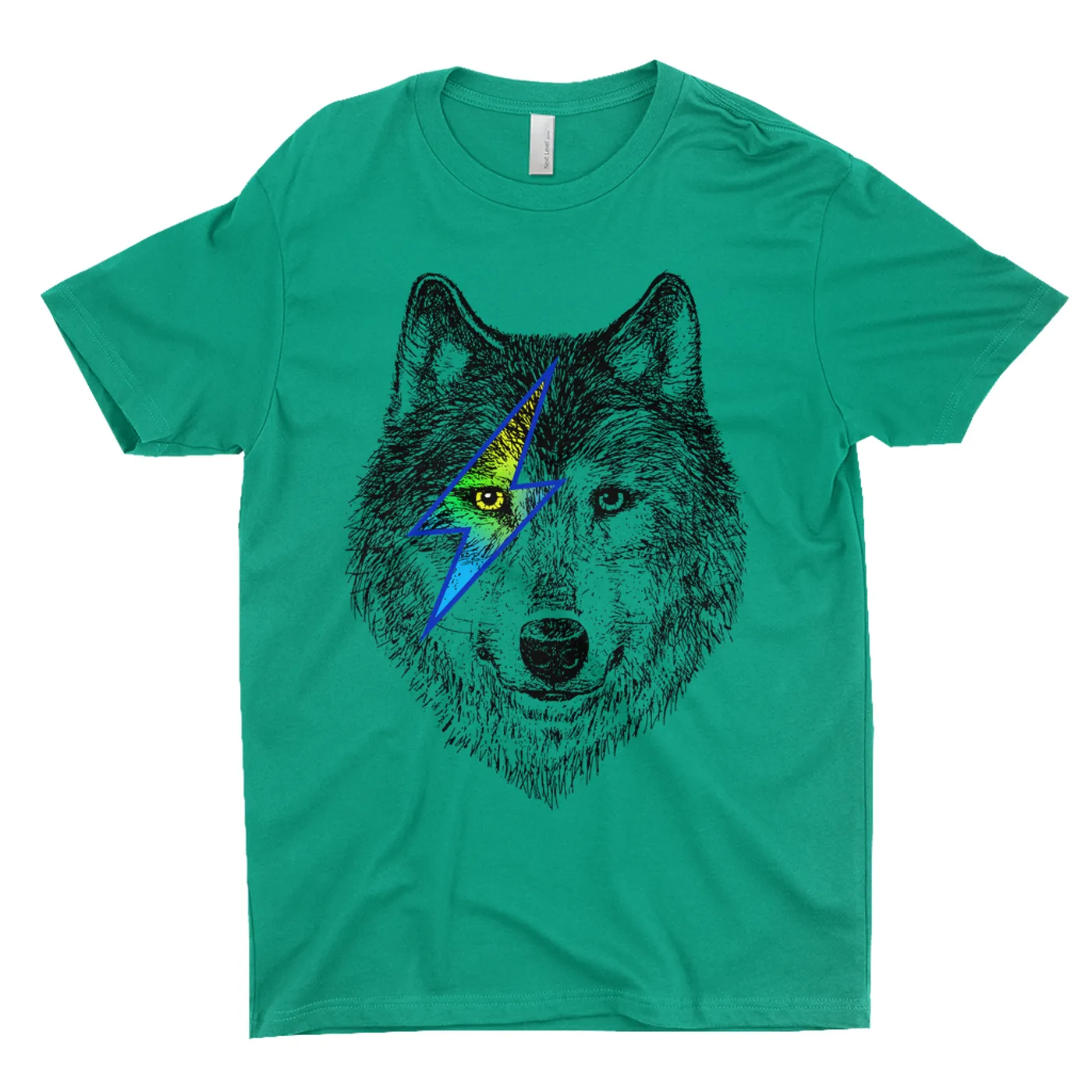 Merchbar Music Life T-Shirt | Glam Rock Wolf Merchbar Music Life Shirt