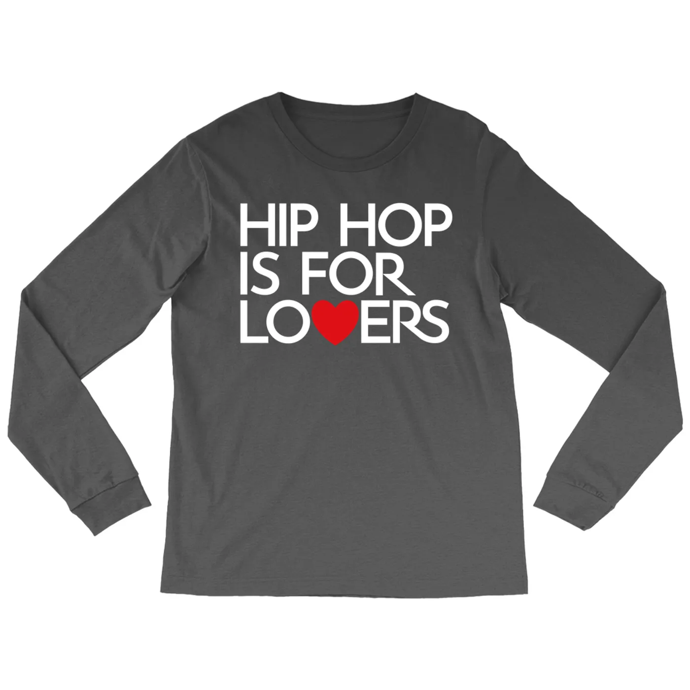 Music Life - Hip Hop Merchbar Music Life Long Sleeve Shirt | Hip Hop Is For Lovers Merchbar Music Life Shirt