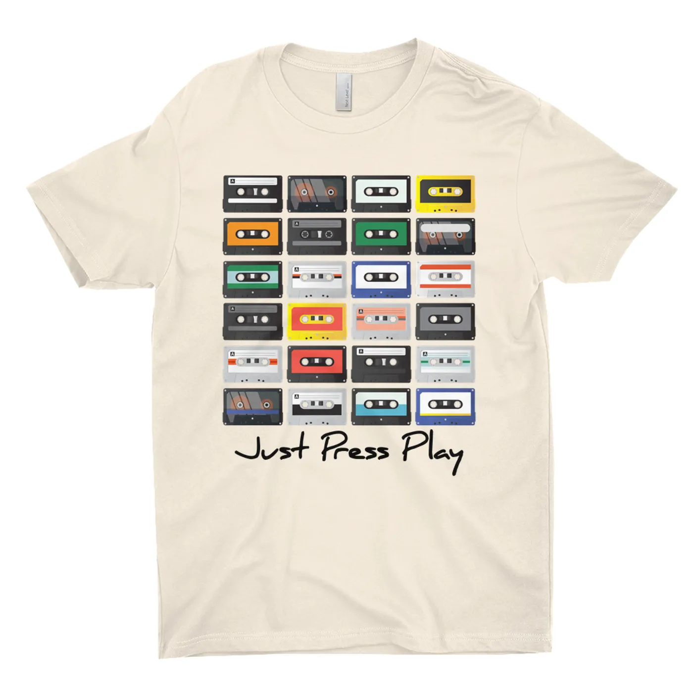 Merchbar Music Life T-Shirt | Just Press Play Merchbar Music Life Shirt