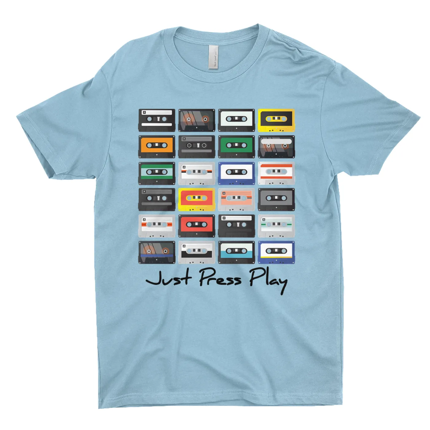 Merchbar Music Life T-Shirt | Just Press Play Merchbar Music Life Shirt