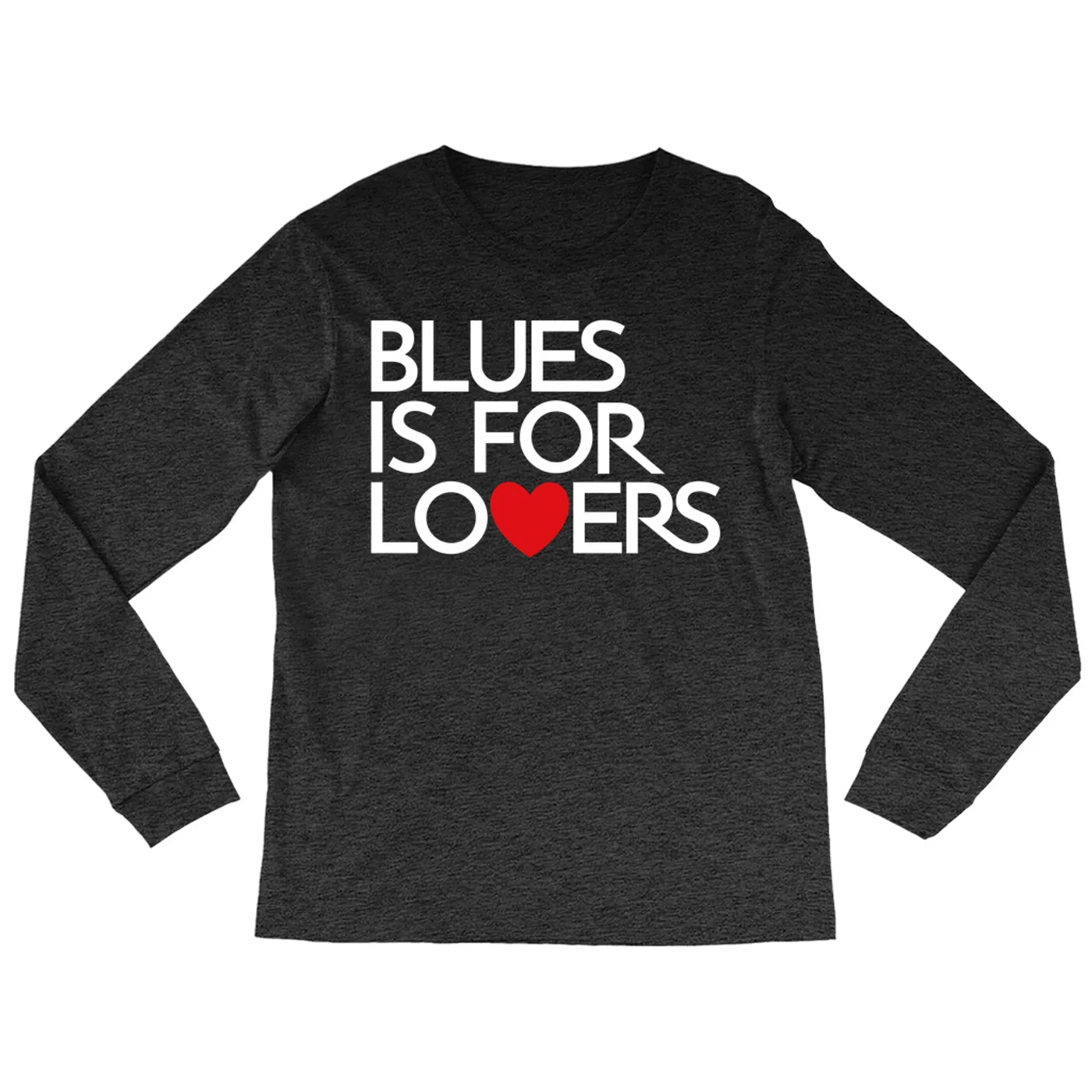 Music Life - Blues Merchbar Music Life Long Sleeve Shirt | Blues Is For Lovers Merchbar Music Life Shirt