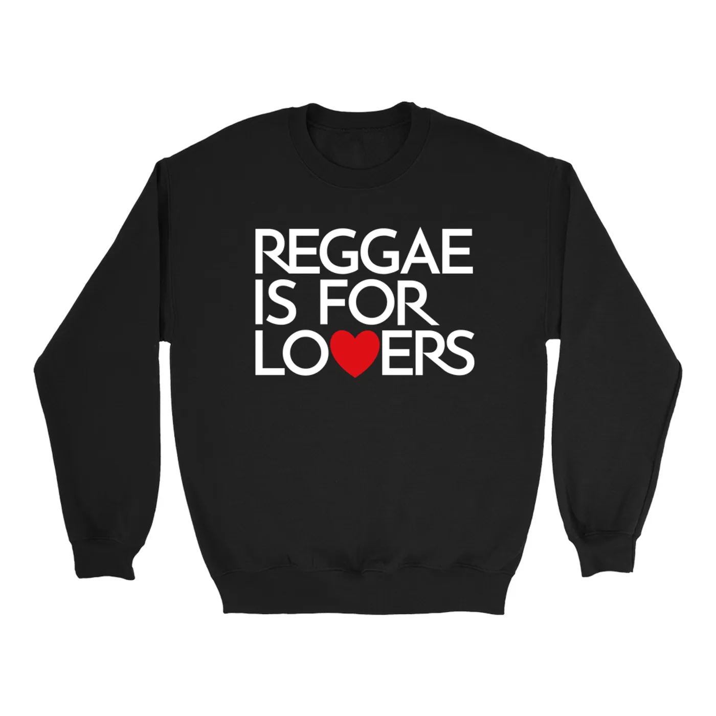 Merchbar Music Life Sweatshirt | Music Life - Reggae Is For Lovers Merchbar Music Life Sweatshirt