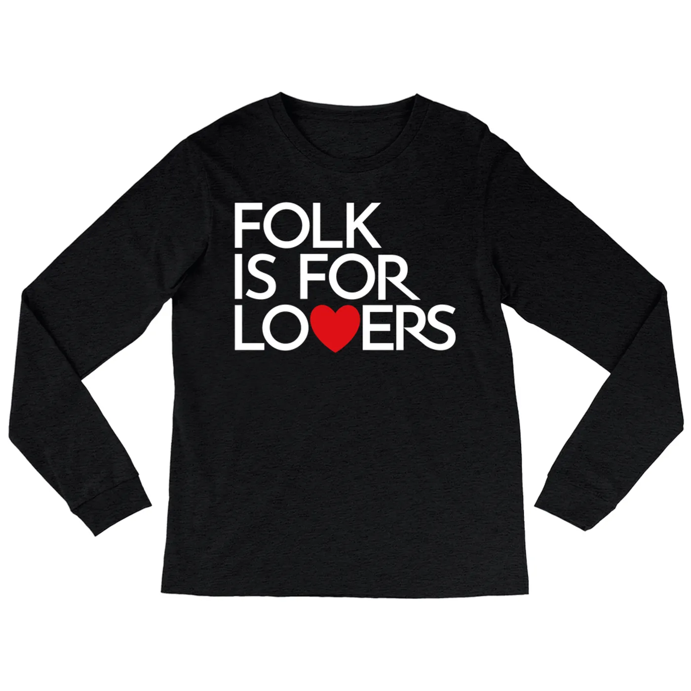Music Life - Folk Merchbar Music Life Long Sleeve Shirt | Folk Is For Lovers Merchbar Music Life Shirt