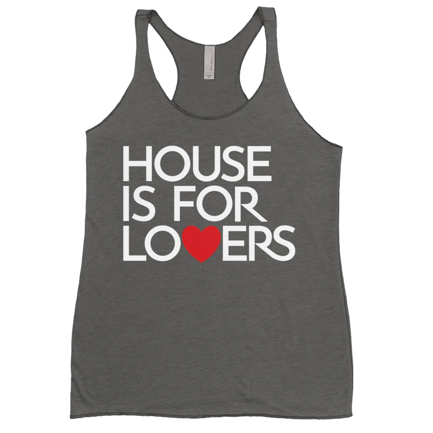 Music Life - House Merchbar Music Life Ladies' Tank Top | House Is For Lovers Merchbar Music Life Shirt