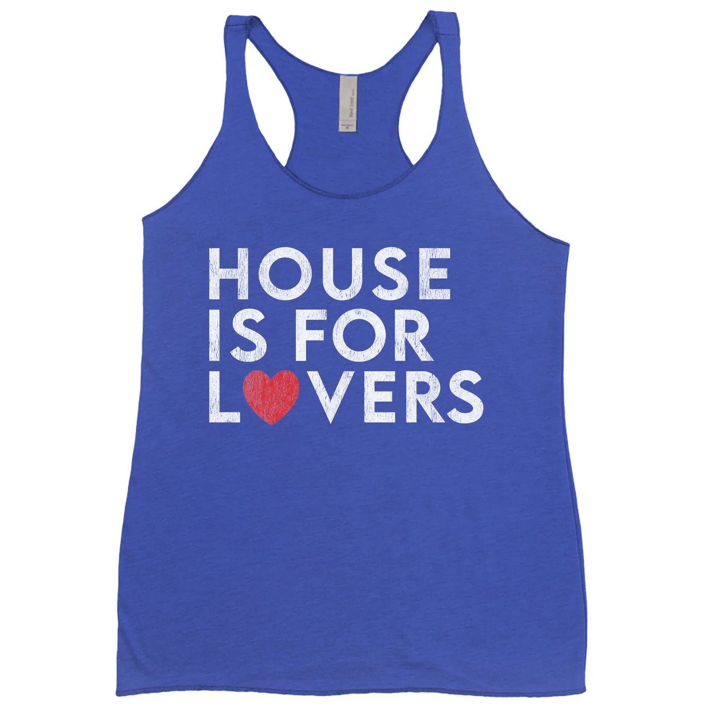 Music Life - House Merchbar Music Life Ladies' Tank Top | House Is For Lovers Merchbar Music Life Shirt
