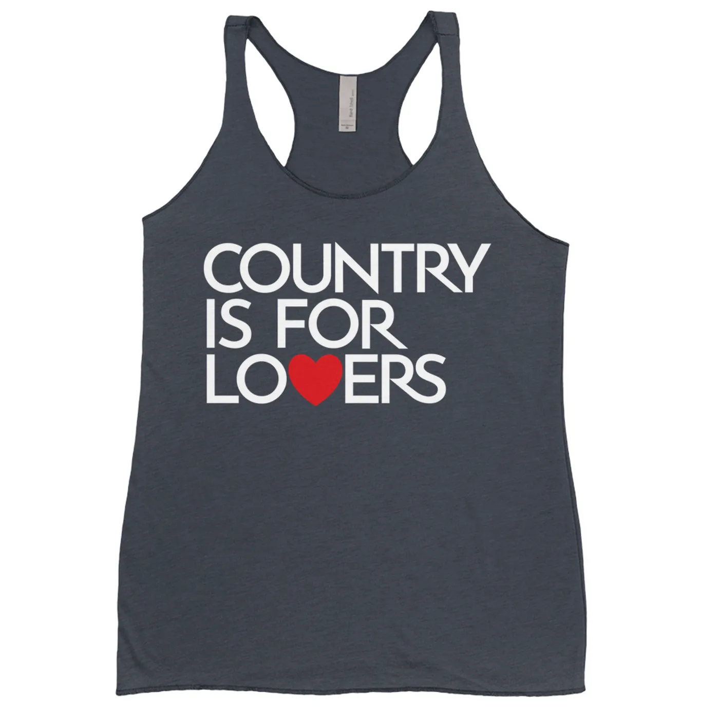 Merchbar Music Life Ladies' Tank Top | Music Life - Country Is For Lovers Merchbar Music Life Shirt