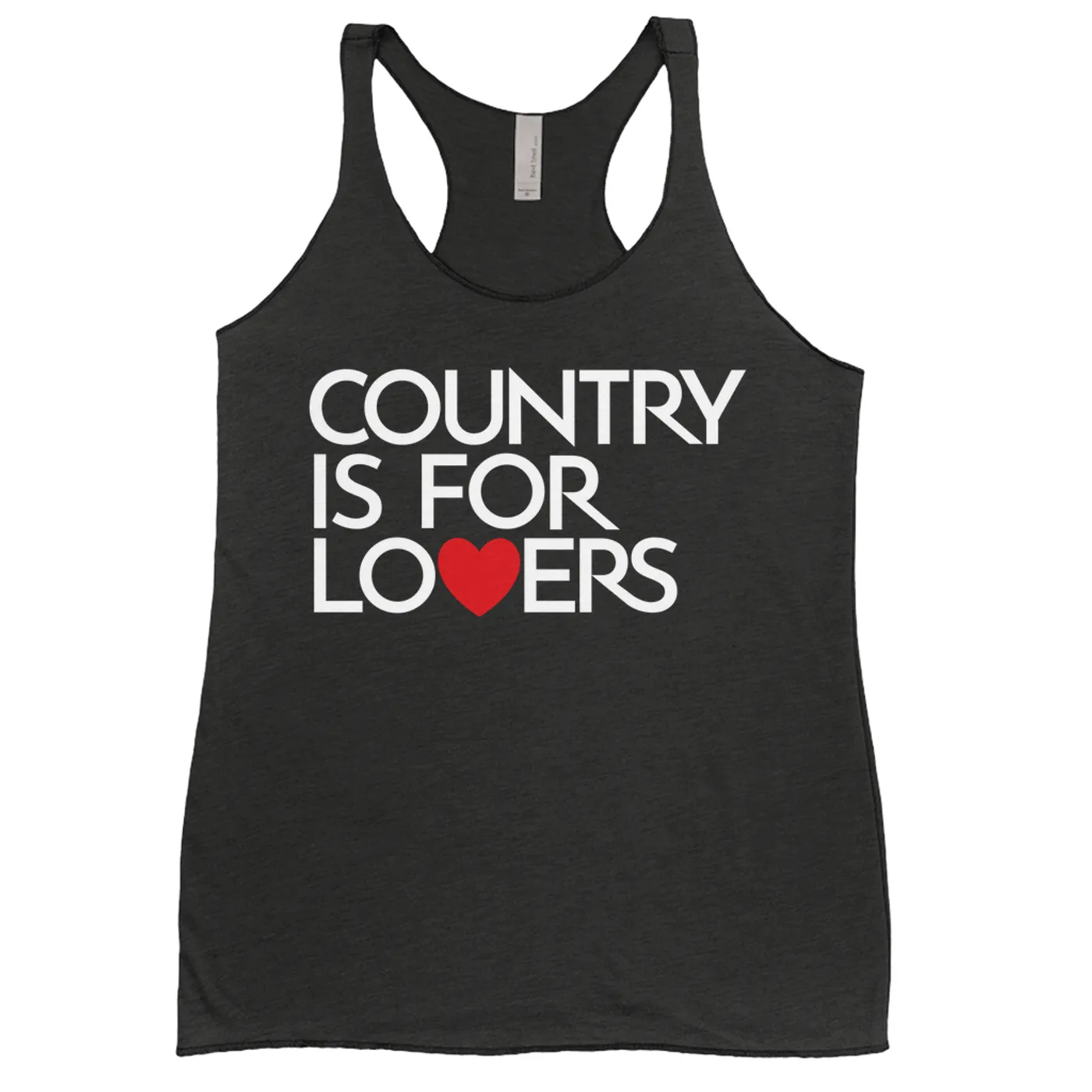 Merchbar Music Life Ladies' Tank Top | Music Life - Country Is For Lovers Merchbar Music Life Shirt