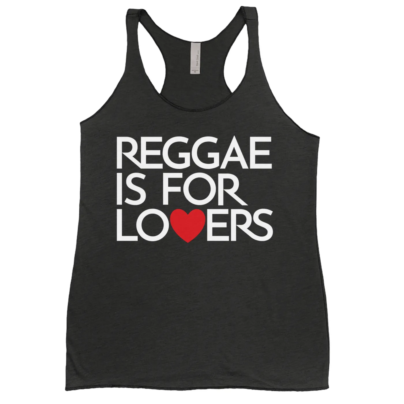 Merchbar Music Life Ladies' Tank Top | Music Life - Reggae Is For Lovers Merchbar Music Life Shirt