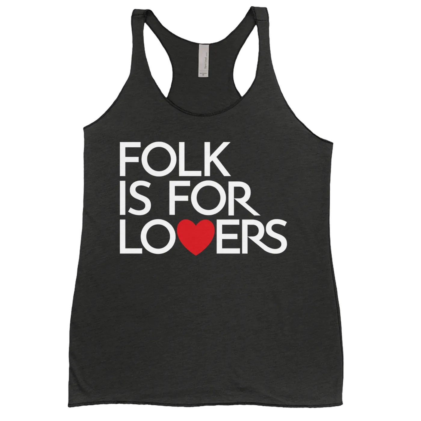 Music Life - Folk Merchbar Music Life Ladies' Tank Top | Folk Is For Lovers Merchbar Music Life Shirt