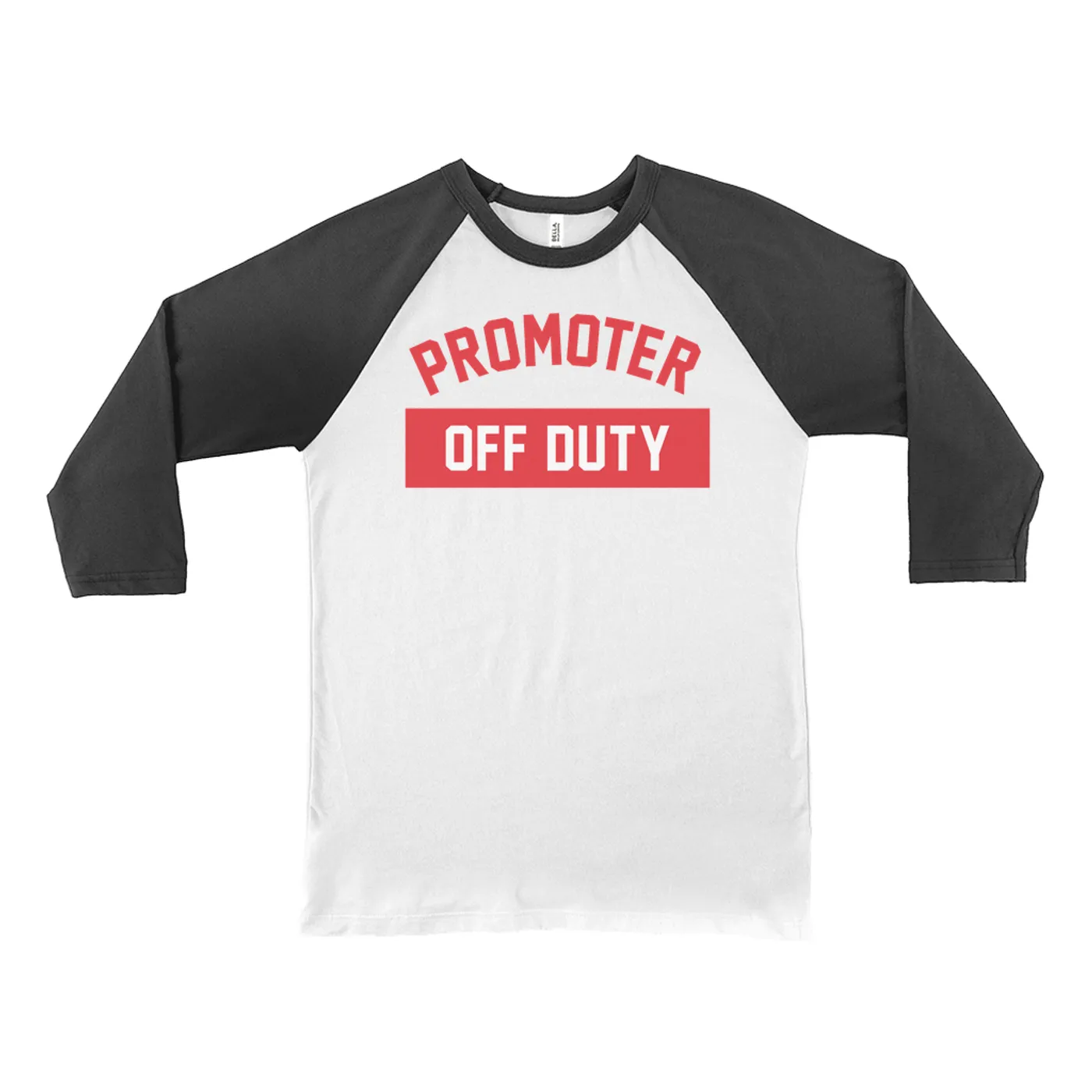 Music Life - Promoter Merchbar Music Life 3/4 Sleeve Baseball Tee | Promoter Off Duty Merchbar Music Life Shirt