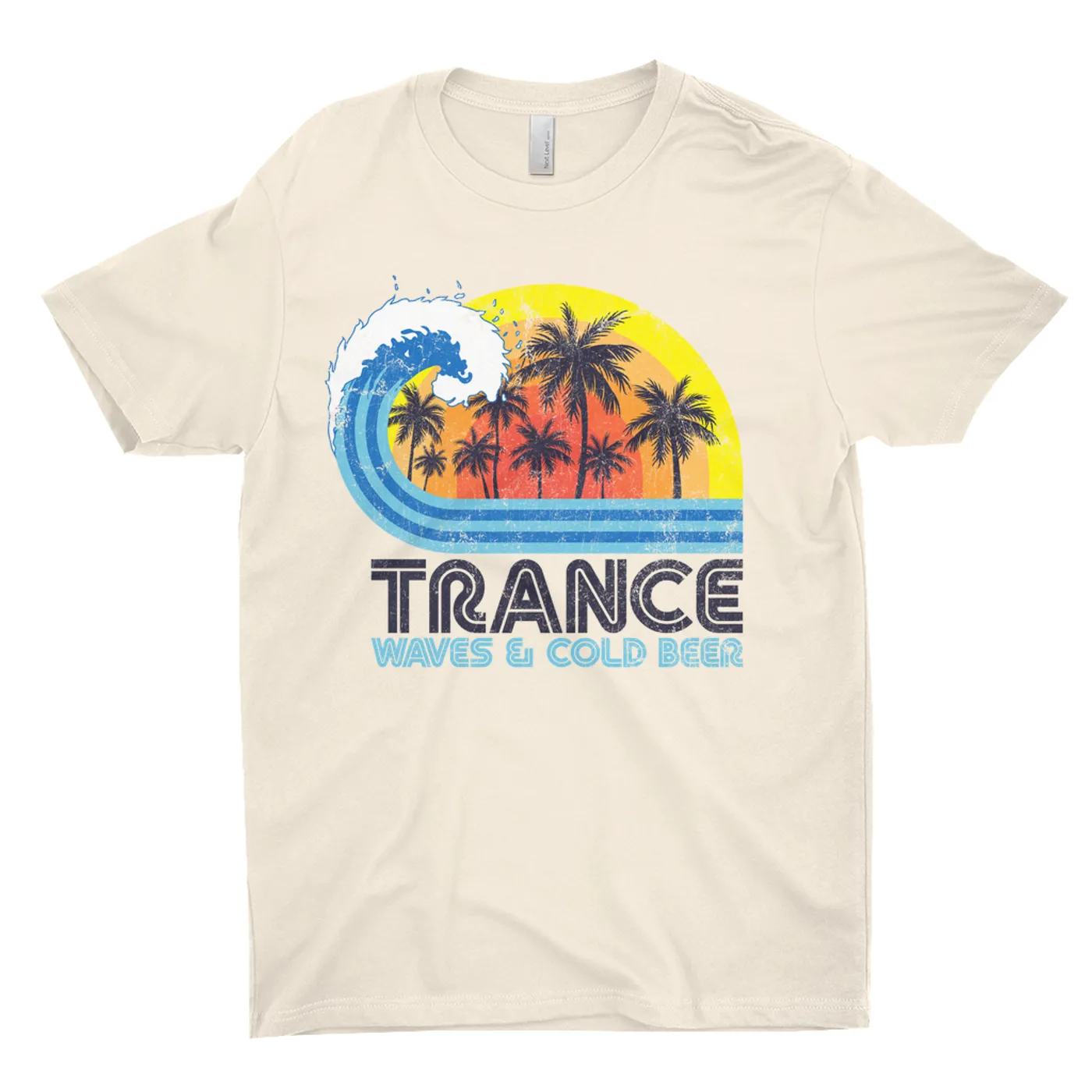 Music Life - Trance Merchbar Music Life T-Shirt | Trance, Waves & Beer Merchbar Music Life Shirt
