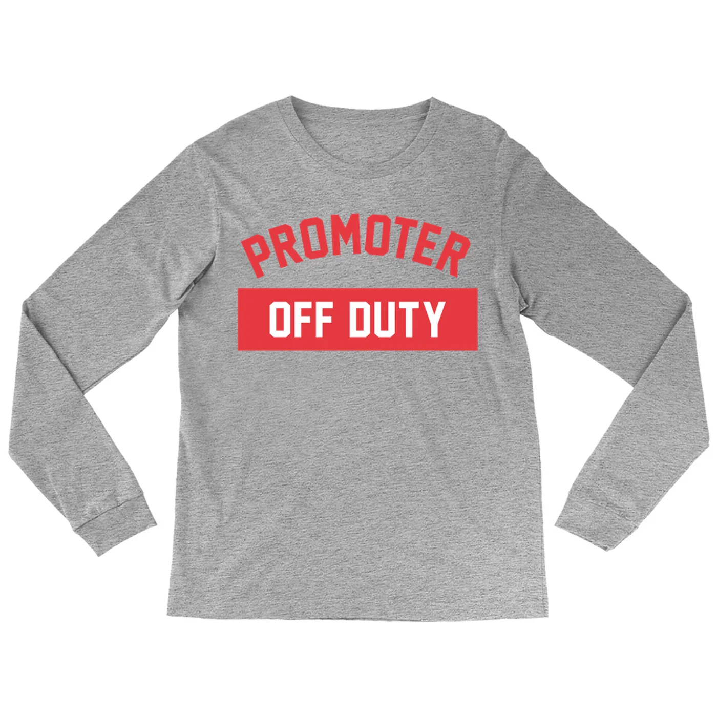 Music Life - Promoter Merchbar Music Life Long Sleeve Shirt | Promoter Off Duty Merchbar Music Life Shirt