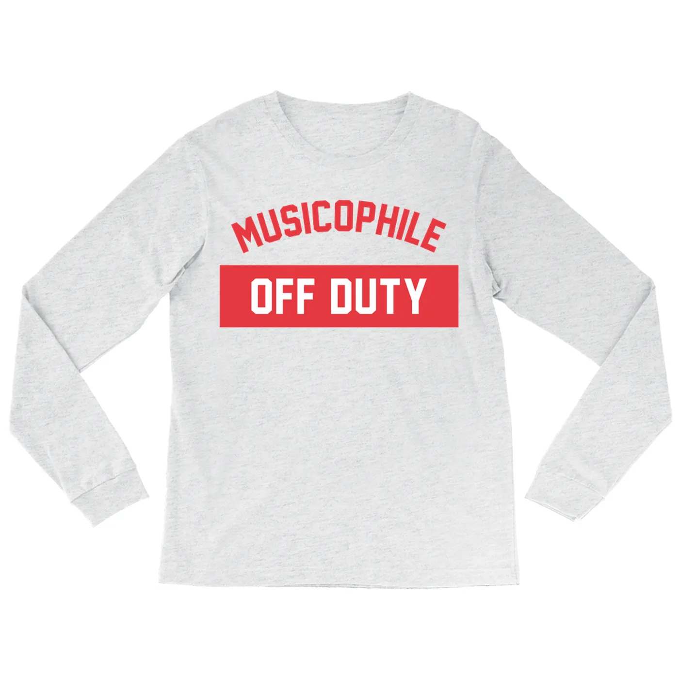 Music Life - Musicophile Merchbar Music Life Long Sleeve Shirt | Musicophile Off Duty Merchbar Music Life Shirt