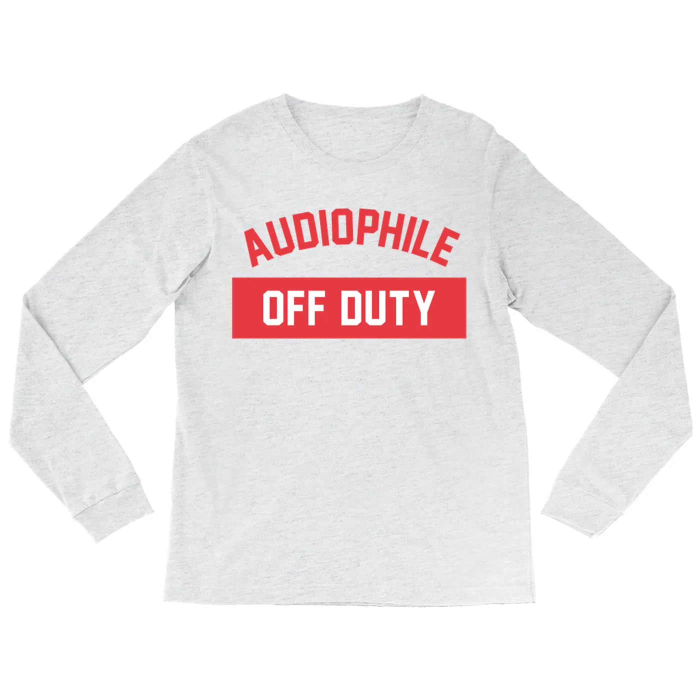 Music Life - Audiophile Merchbar Music Life Long Sleeve Shirt | Audiophile Off Duty Merchbar Music Life Shirt