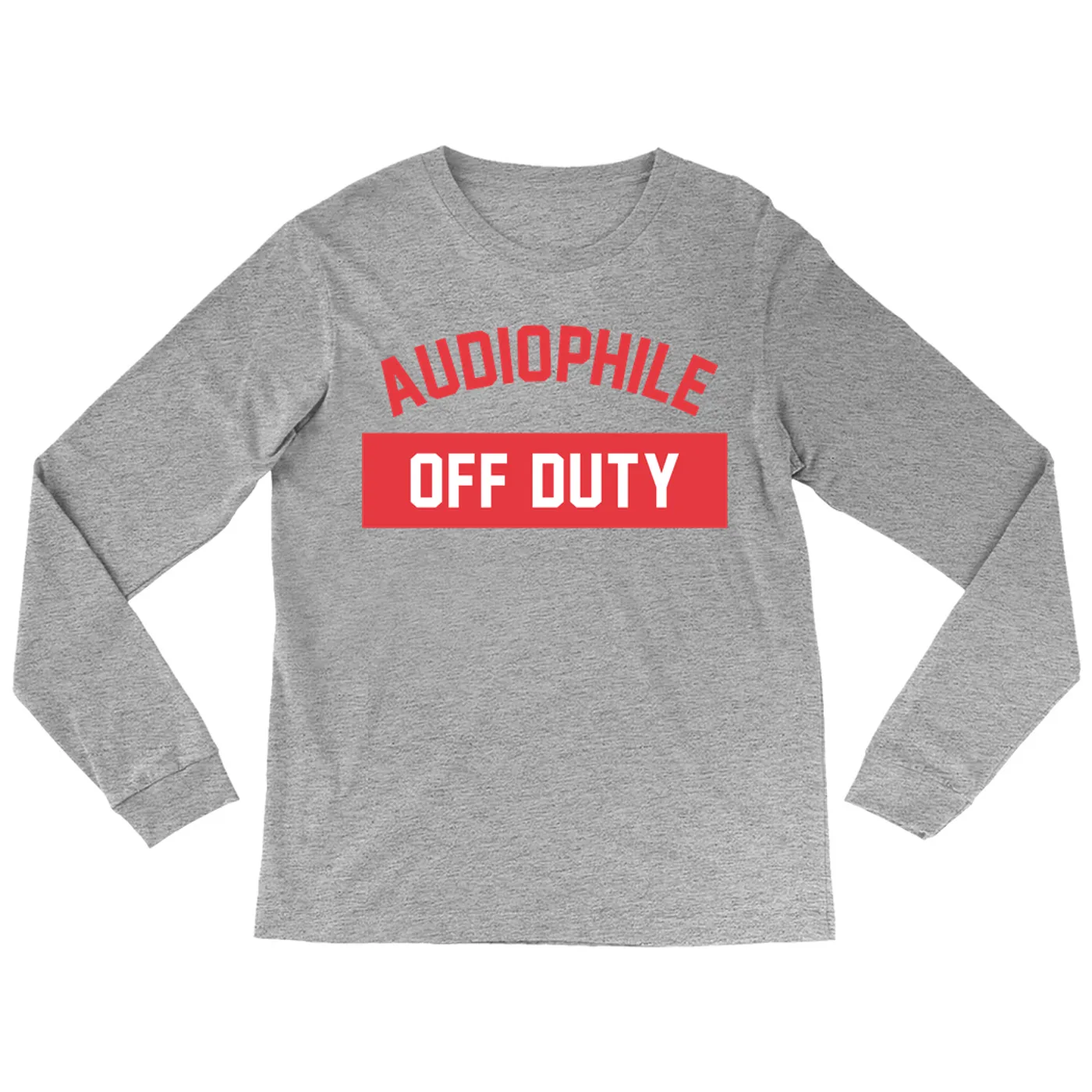 Music Life - Audiophile Merchbar Music Life Long Sleeve Shirt | Audiophile Off Duty Merchbar Music Life Shirt