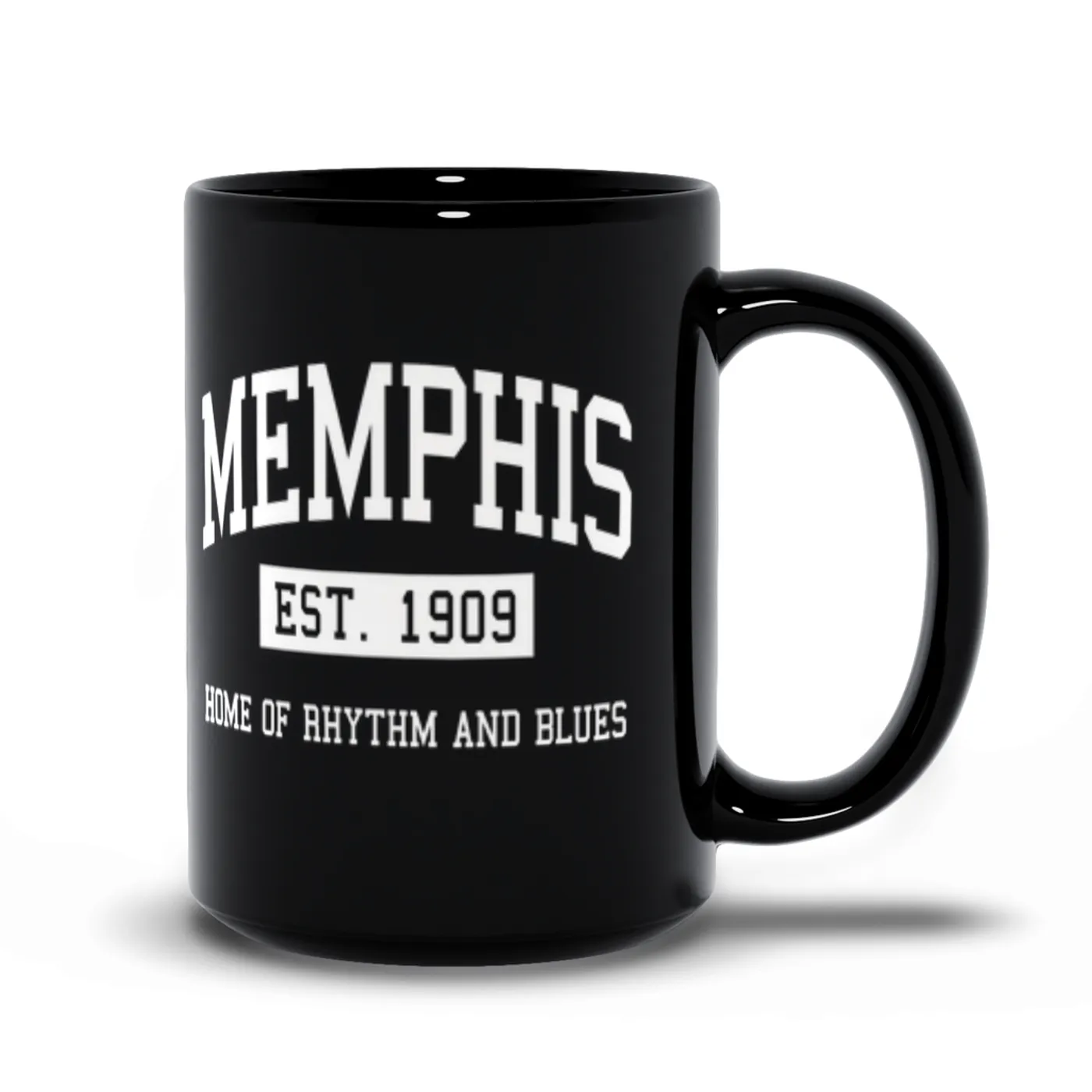 Music Life - RNB Merchbar Music Life Mug | Memphis Home of Rhythm and Blues Est. 1909 Merchbar Music Life Mug