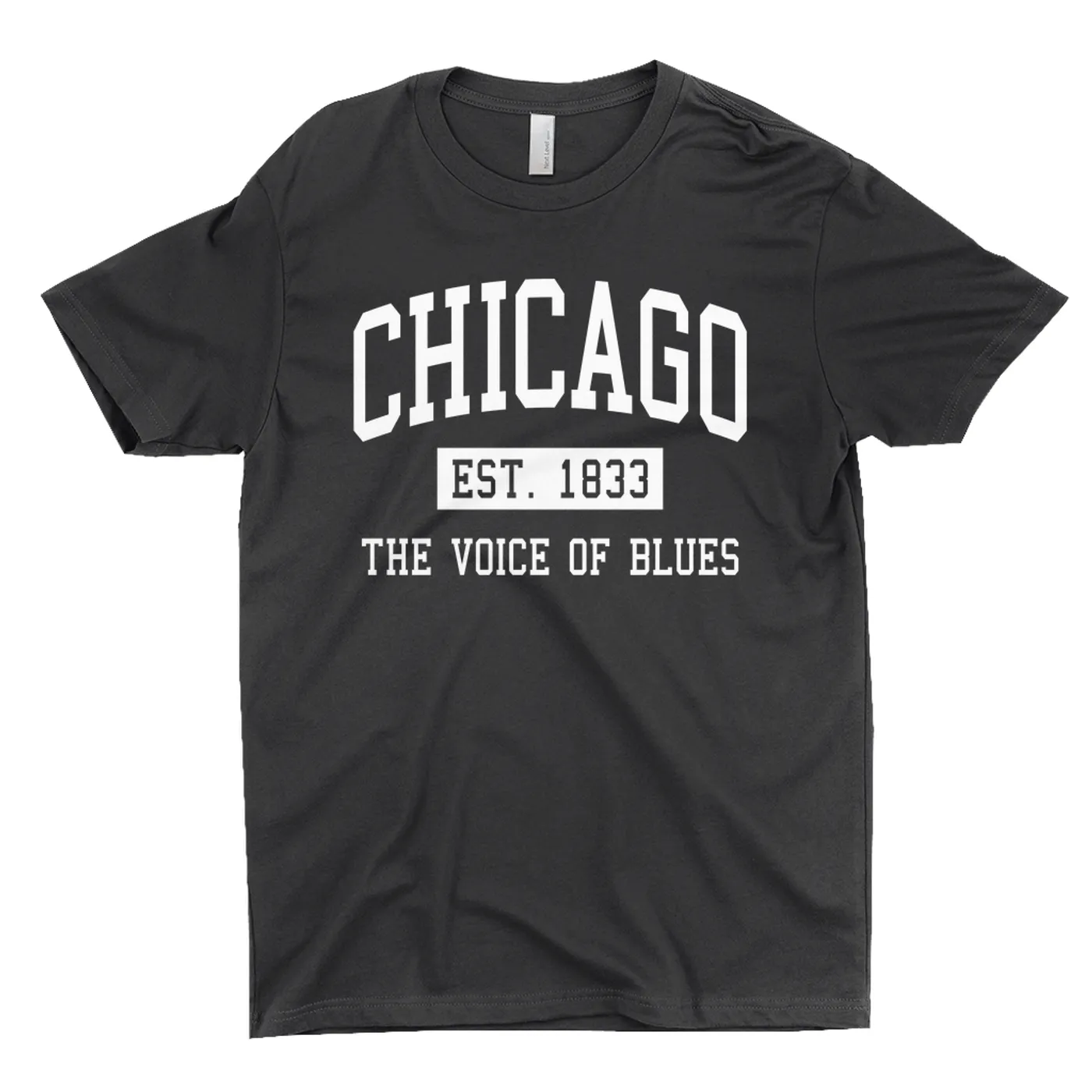 Music Life - Blues Merchbar Music Life T-Shirt | Chicago Voice of Blues Est. 1833 Merchbar Music Life Shirt
