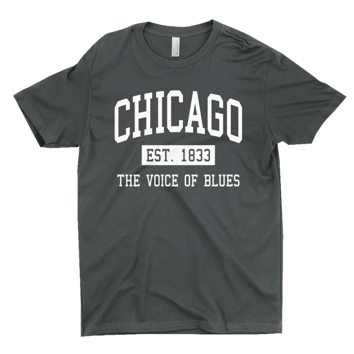 Music Life - Blues Merchbar Music Life T-Shirt | Chicago Voice of Blues Est. 1833 Merchbar Music Life Shirt