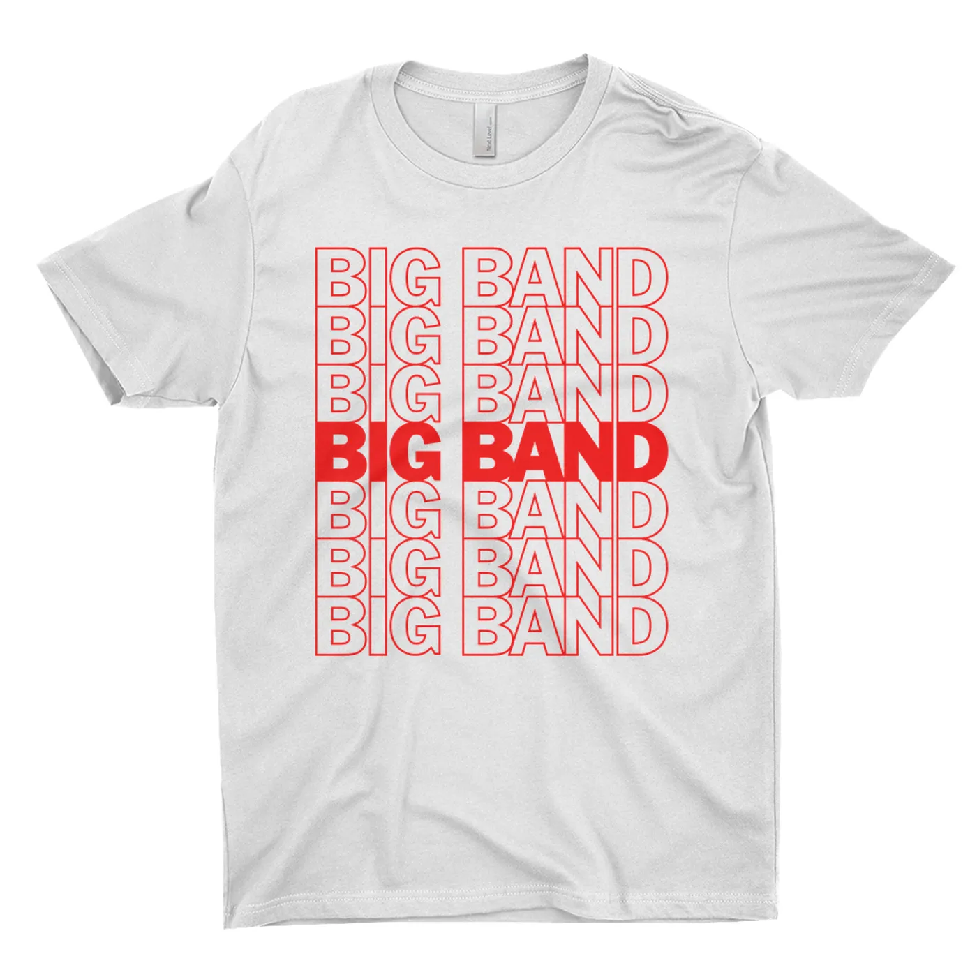 Music Life - Big Band Merchbar Music Life T-Shirt | Big Band On Repeat Merchbar Music Life Shirt