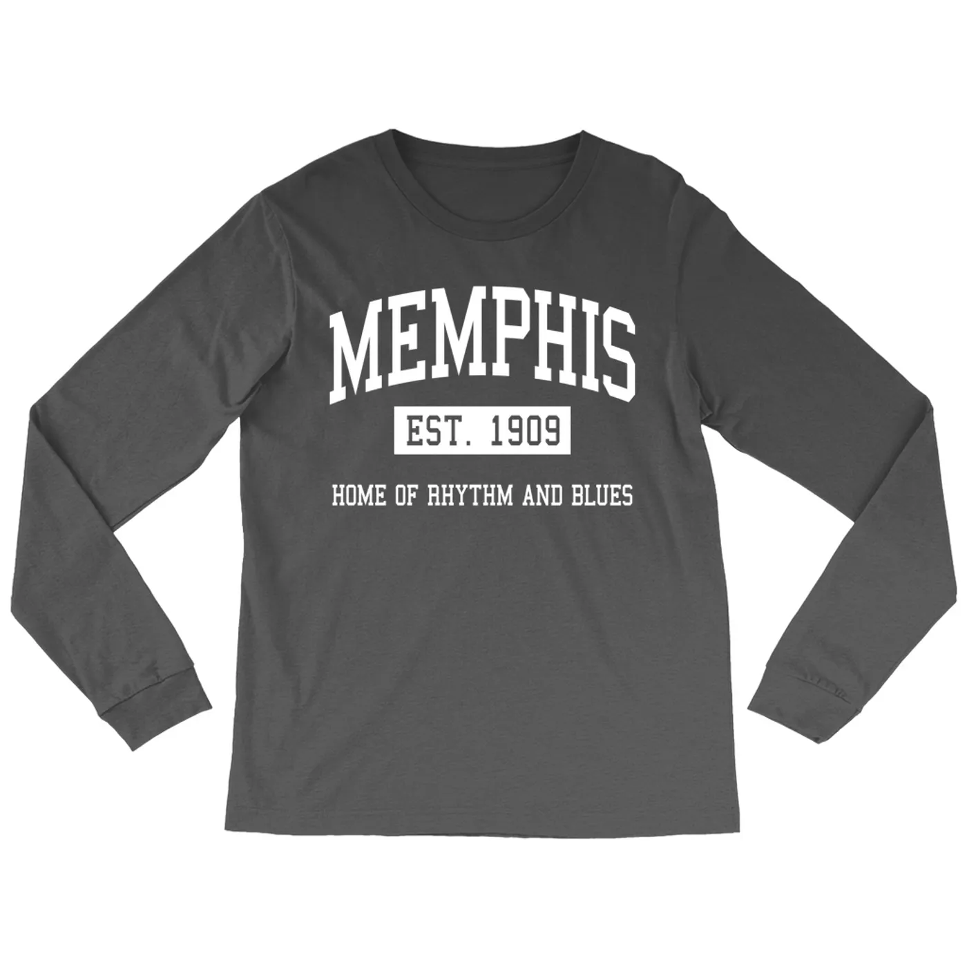 Music Life - RNB Merchbar Music Life Long Sleeve Shirt | Memphis Home of Rhythm and Blues Est. 1909 Merchbar Music Life Shirt