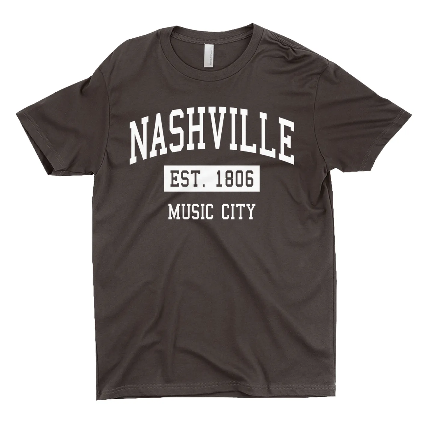 Merchbar Music Life T-Shirt | Nashville Music City Est. 1806 Merchbar Music Life Shirt