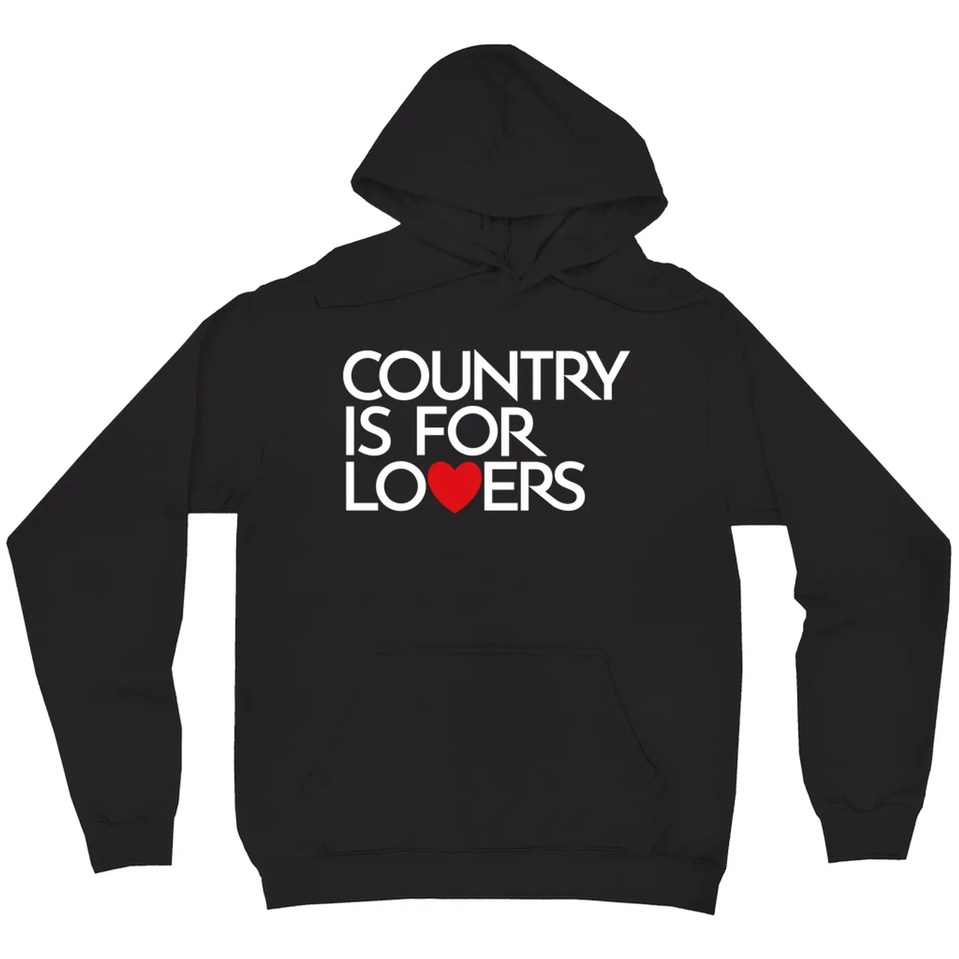 Merchbar Music Life Hoodie | Music Life - Country Is For Lovers Merchbar Music Life Hoodie