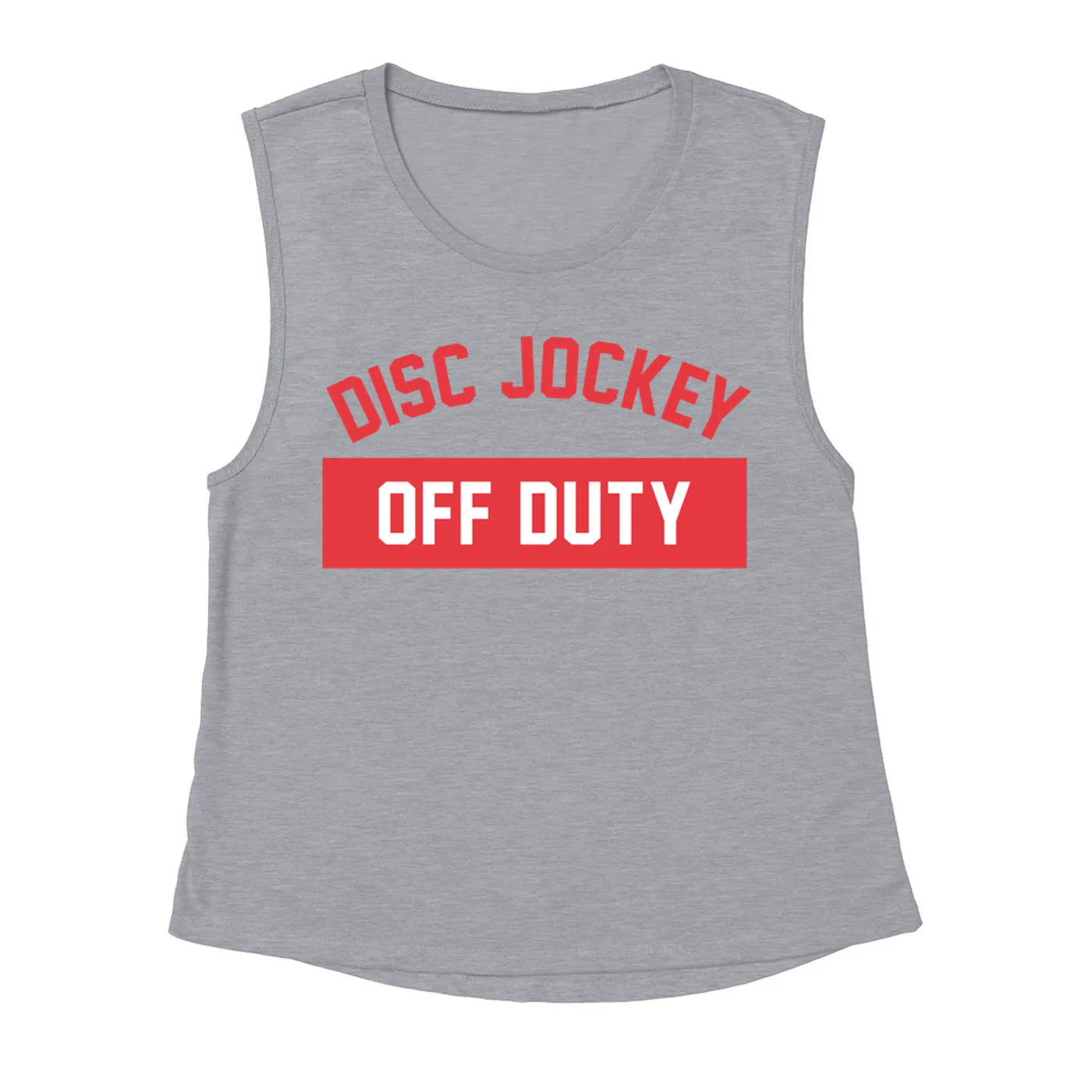 Music Life - DJ Merchbar Music Life Muscle Tank | Disc Jockey Off Duty Merchbar Music Life Tank Top