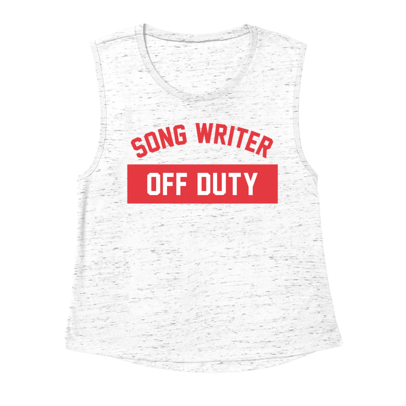Music Life - Song Writer Merchbar Music Life Muscle Tank | Song Writer Off Duty Merchbar Music Life Tank Top