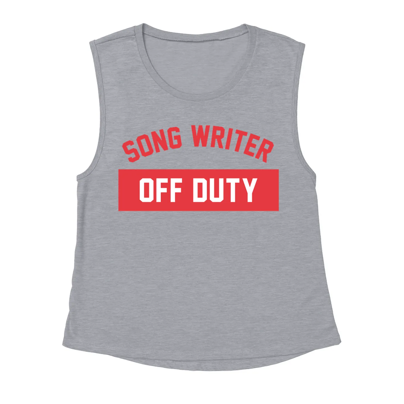 Music Life - Song Writer Merchbar Music Life Muscle Tank | Song Writer Off Duty Merchbar Music Life Tank Top