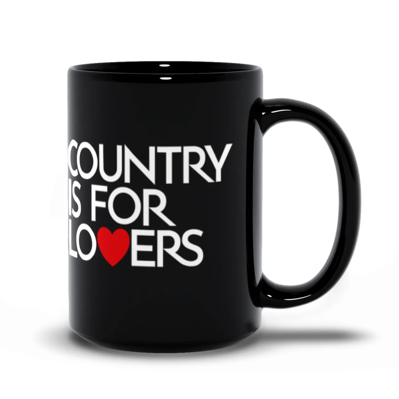 Merchbar Music Life Mug | Music Life - Country Is For Lovers Merchbar Music Life Mug